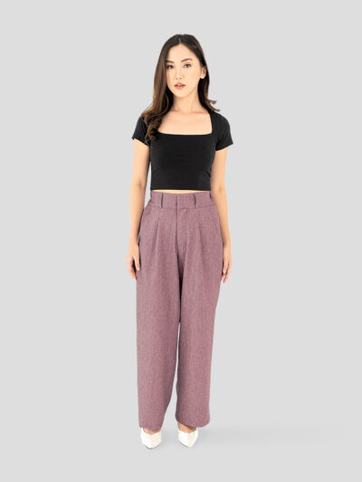 Brown Sally Women Solid Pant
