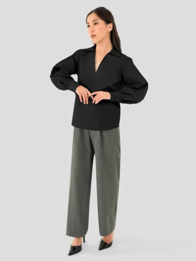 Black Orchard Oxford Shirt