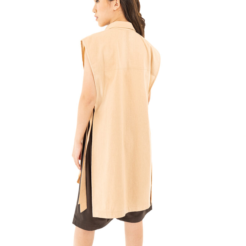 Cream Elona Linen Outer