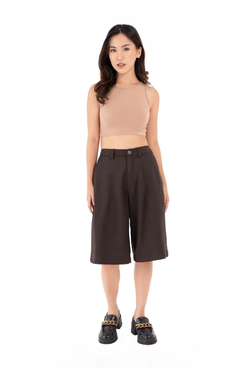 Brown Short Ivy Classic Pant