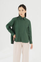 Green Mela Poplin Shirt