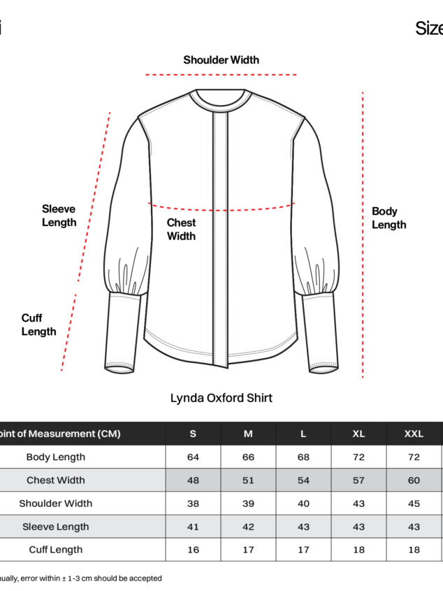 Black Lynda Oxford Shirt