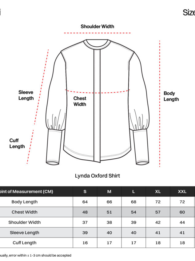 Navy Lynda Oxford Shirt