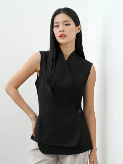 Black Ella Vest Prime