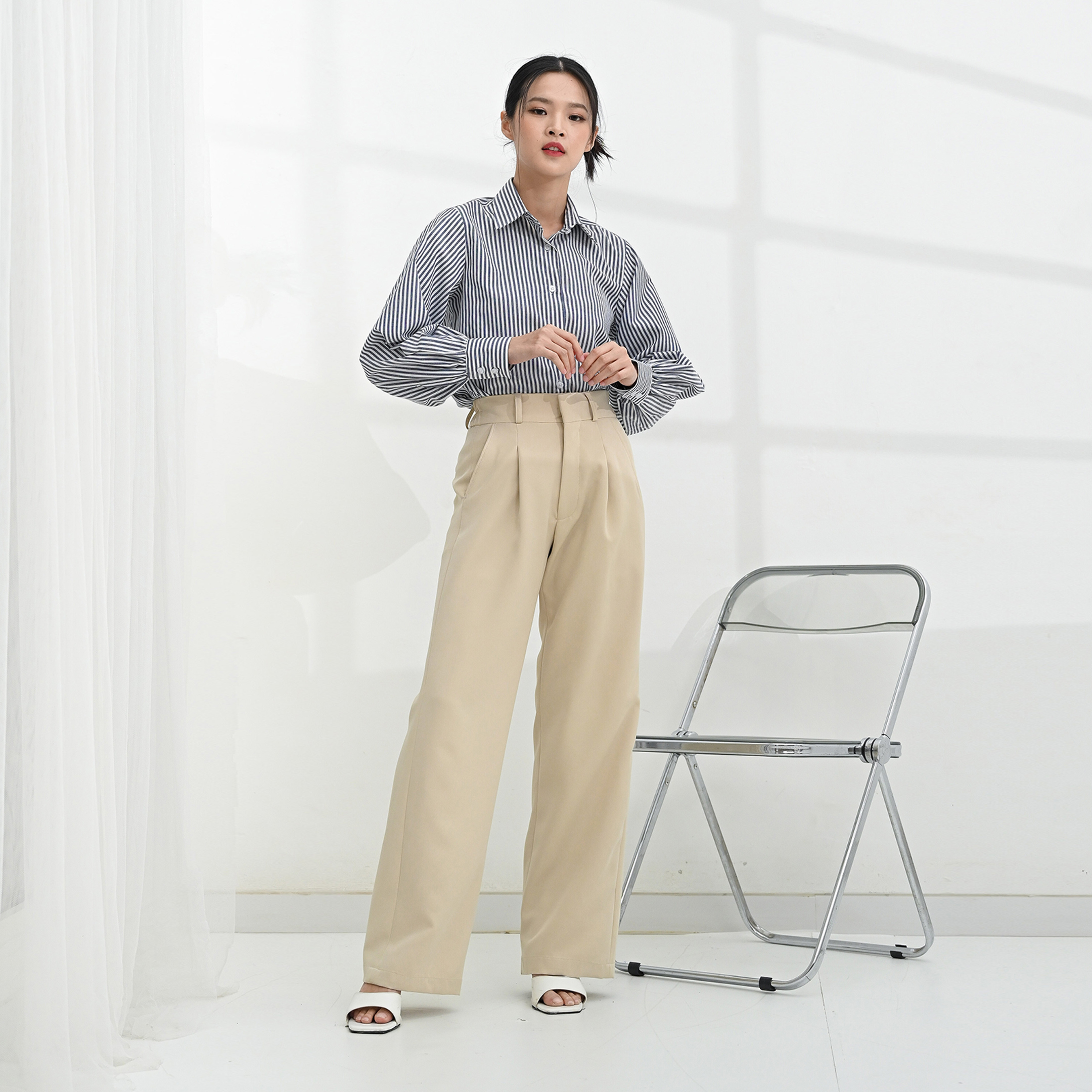 Femmi Cosmic Cream Sally Prime Pant (2)