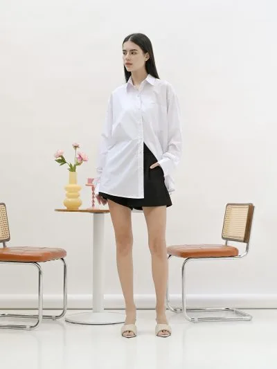 White Allday Over Shirt